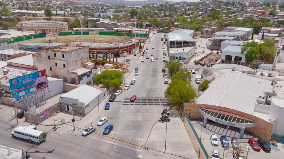 Avanza transformación de Nogales; Gobernador Durazo moderniza infraestructura hídrica, calles y vías ferroviarias